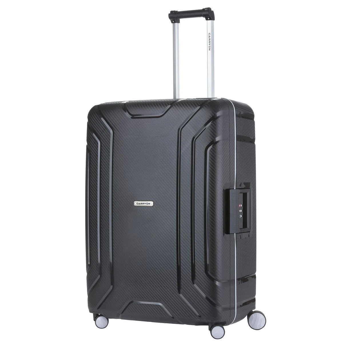 CarryOn Steward Kofferset - 3 Delige TSA Trolleyset - Koffers Met Vaste Kliksloten - Zwart 2 CarryOn Steward Kofferset - 3 Delige TSA Trolleyset - Koffers Met Vaste Kliksloten - Zwart - Afbeelding 2
