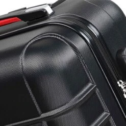 Monzana Kofferset - 4 Stuks S M L XL Met Wielen Cijferslot - Zwart -Bagageopslag 1200x1200 772