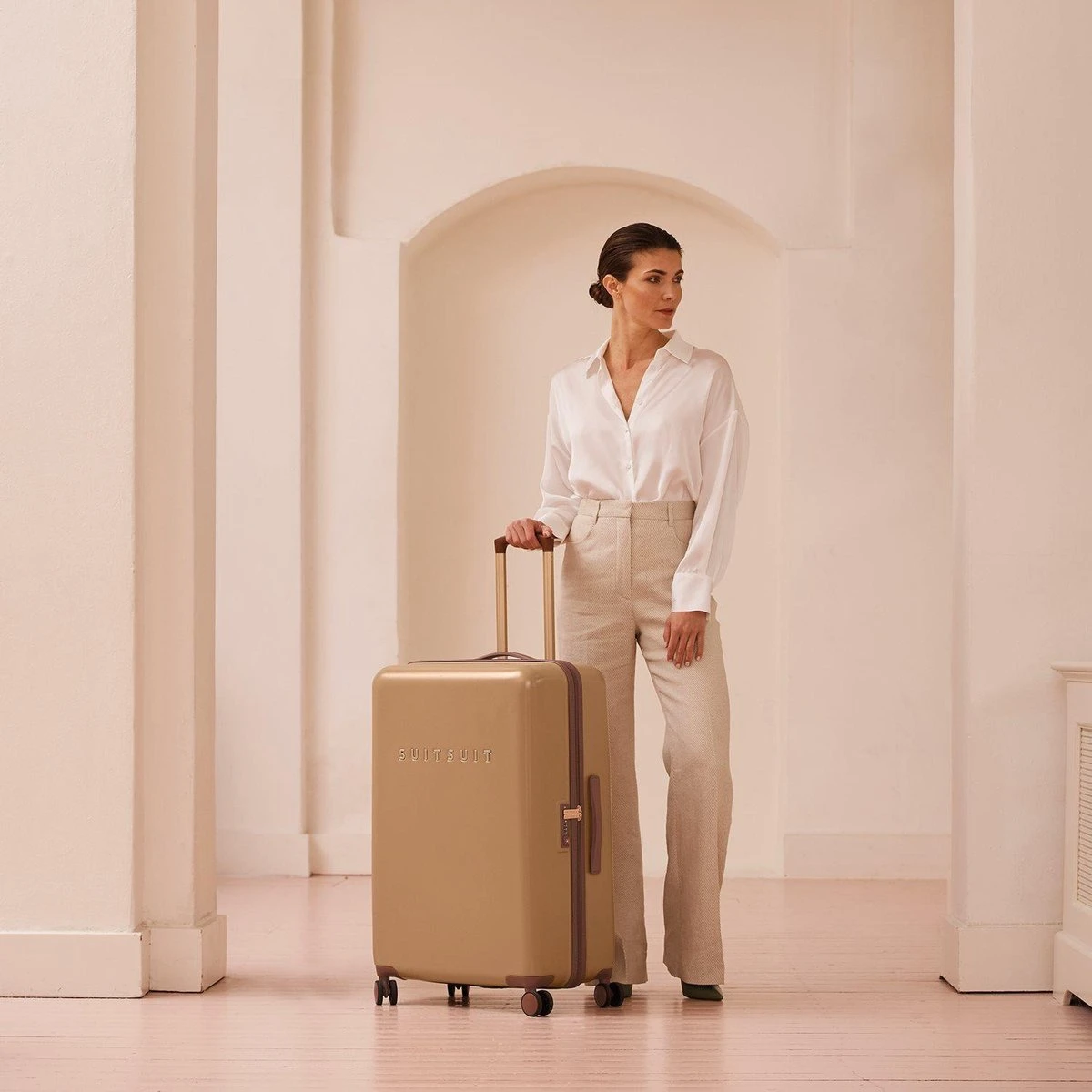 SUITSUIT - Fab Seventies - Cuban Sand - Reiskoffer (76 Cm) 2 SUITSUIT - Fab Seventies - Cuban Sand - Reiskoffer (76 Cm) - Afbeelding 2