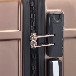 Tesla - Kofferset - 3-delig - 4 Wielen - Cijferslot - Goud -Bagageopslag 1200x1200 803