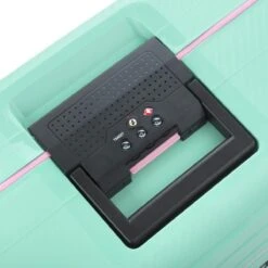 CarryOn Steward Kofferset - 2-delige TSA Trolleyset Met Kliksloten - Dubbele Wielen - Mint -Bagageopslag 1200x1200 831