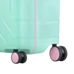 CarryOn Steward Kofferset - 2-delige TSA Trolleyset Met Kliksloten - Dubbele Wielen - Mint -Bagageopslag 1200x1200 833