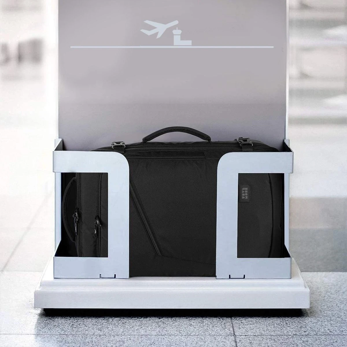 TRVLMORE Reistas - Rugzak - Handbagage Weekendtas - Backpack - Waterafstotend - 40L - Zwart 8 TRVLMORE Reistas - Rugzak - Handbagage Weekendtas - Backpack - Waterafstotend - 40L - Zwart - Afbeelding 8