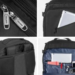 TRVLMORE Reistas - Rugzak - Handbagage Weekendtas - Backpack - Waterafstotend - 40L - Zwart 23 TRVLMORE Reistas - Rugzak - Handbagage Weekendtas - Backpack - Waterafstotend - 40L - Zwart -Bagageopslag 1200x1200 974