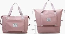 Merkloos Opvouwbare Handbagage Reistas – Opvouwbaar Tot 28 X 18 Cm – Roze 19 Merkloos Opvouwbare Handbagage Reistas – Opvouwbaar Tot 28 X 18 Cm – Roze -Bagageopslag 1200x636 1
