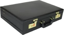 Attachékoffer Zwart - Kunstleer - Documentenkoffer - Attache Koffer Cijferslot - Laptopkoffer - Kantoor Koffer -Bagageopslag 1200x669
