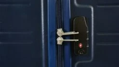 ©TROLLEYZ - Amsterdam No.9 - Reiskoffer 78cm Met TSA Slot - Dubbele Wielen - 360° Spinners - 100% ABS - Reiskoffer In Ocean Blue -Bagageopslag 1200x675