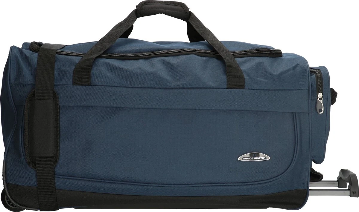 Enrico Benetti Orlando 35303 M Reistas / Sporttas Met Wielen / Wieltas 68 Liter - Navy Blauw 2 Enrico Benetti Orlando 35303 M Reistas / Sporttas Met Wielen / Wieltas 68 Liter - Navy Blauw - Afbeelding 2
