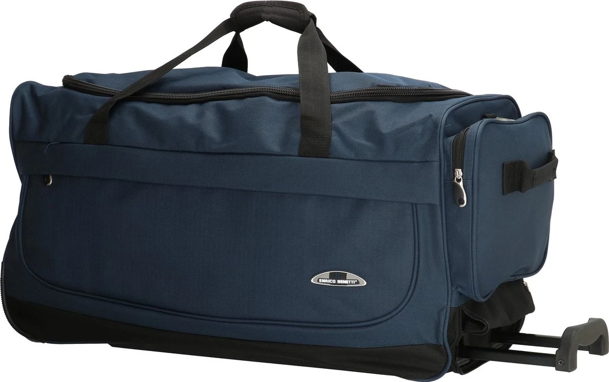 Enrico Benetti Orlando 35303 M Reistas / Sporttas Met Wielen / Wieltas 68 Liter - Navy Blauw 3 Enrico Benetti Orlando 35303 M Reistas / Sporttas Met Wielen / Wieltas 68 Liter - Navy Blauw - Afbeelding 3