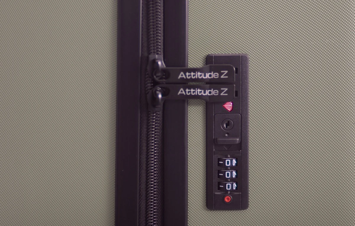 AttitudeZ Azur Handbagage Olijfgroen 55cm - TSA-slot 3 AttitudeZ Azur Handbagage Olijfgroen 55cm - TSA-slot - Afbeelding 3