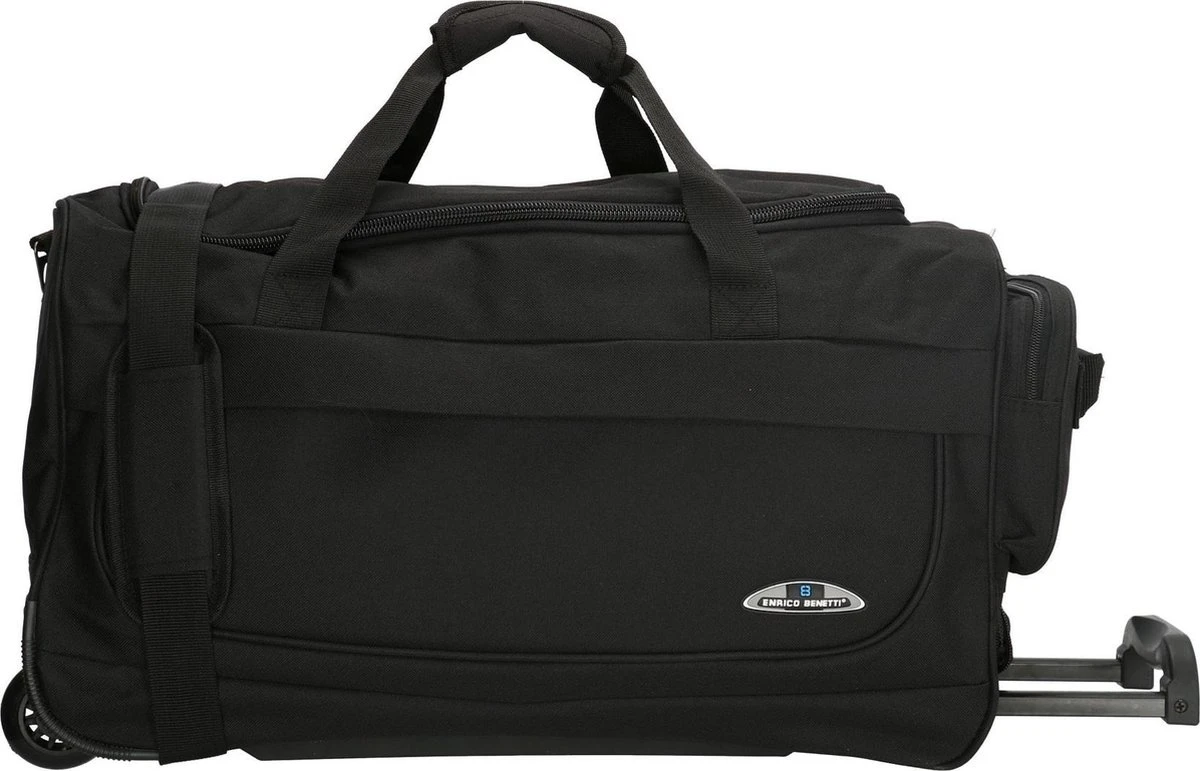 Enrico Benetti Orlando 35304 S Reistas / Sporttas Met Wielen 47 Liter - Zwart 1 Enrico Benetti Orlando 35304 S Reistas / Sporttas Met Wielen 47 Liter - Zwart