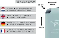 MuchoWow® Koffer - Spreuken - Quotes - The Answer To All Your Problems - Travel - Reizen - Past Binnen 55x40x20 Cm En 55x35x25 Cm - Handbagage - Trolley - Fotokoffer - Cabin Size - Print 11 MuchoWow® Koffer - Spreuken - Quotes - The Answer To All Your Problems - Travel - Reizen - Past Binnen 55x40x20 Cm En 55x35x25 Cm - Handbagage - Trolley - Fotokoffer - Cabin Size - Print -Bagageopslag 1200x779 3