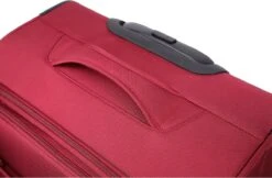 Decent D-Upright Medium Koffer - 66 Cm Expandable - TSA Slot - Bordeaux Rood -Bagageopslag 1200x787