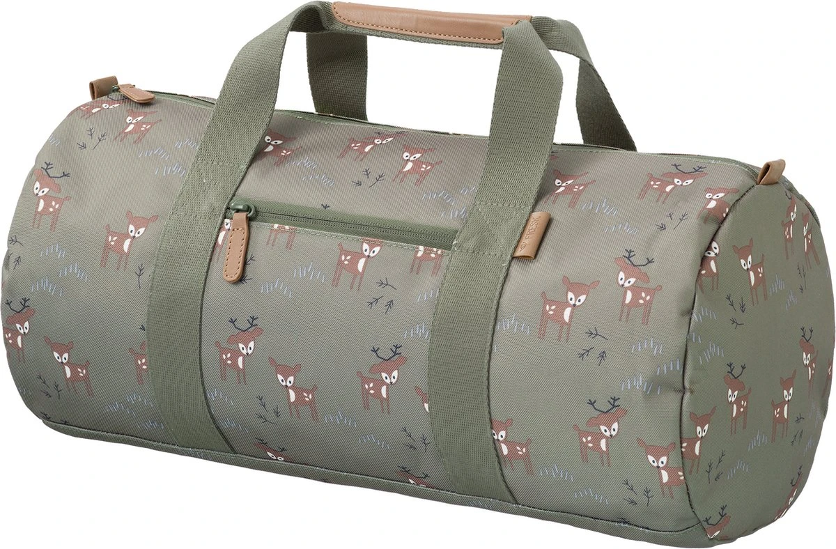 Fresk - Weekend Tas - Deer Olive 2 Fresk - Weekend Tas - Deer Olive - Afbeelding 2
