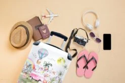 Koffer - Unicorn - Regenboog - Kinderen - 35x55x20 Cm - Handbagage - Trolley - Fotokoffer -Bagageopslag 1200x800 1