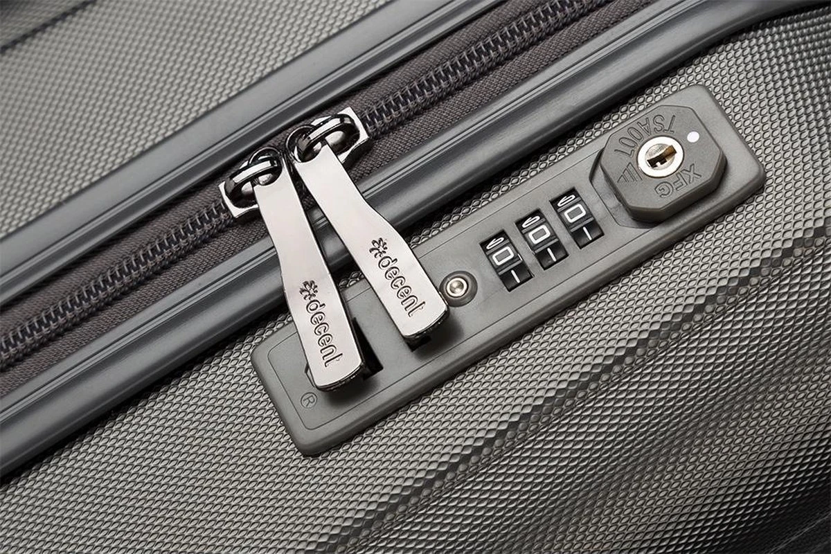 Decent Handbagage Koffer / Trolley / Reiskoffer - 42 Cm - 24 Liter - ABS - Maxi Air - Grijs 18 Decent Handbagage Koffer / Trolley / Reiskoffer - 42 Cm - 24 Liter - ABS - Maxi Air - Grijs - Afbeelding 18