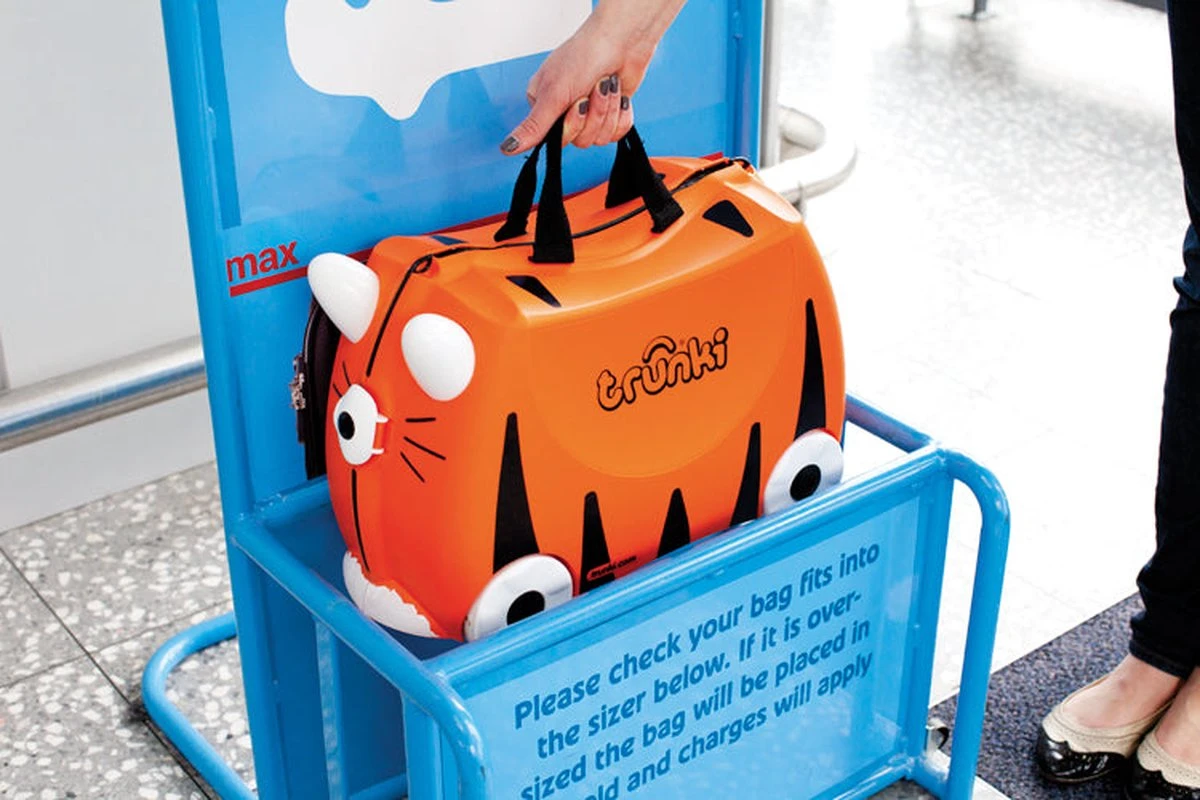 Trunki Ride-On Handbagage Koffer 46 Cm - Tijger Tipu 9 Trunki Ride-On Handbagage Koffer 46 Cm - Tijger Tipu - Afbeelding 9