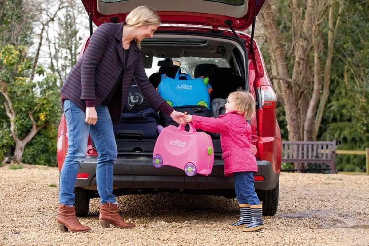 Trunki Ride-On Handbagage Koffer 46 Cm - Trixie 11 Trunki Ride-On Handbagage Koffer 46 Cm - Trixie - Afbeelding 11