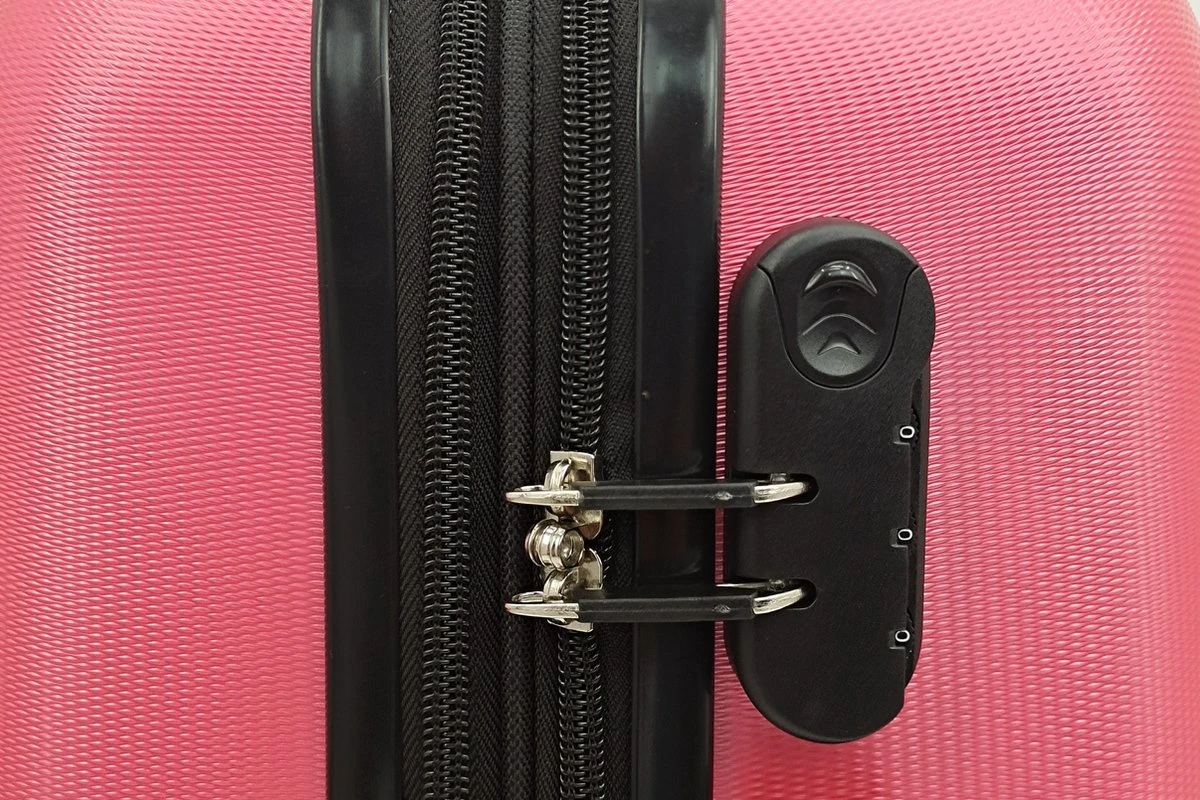 SB Travelbags 'Expandable' Bagage Koffer 75cm- Roze 7 SB Travelbags 'Expandable' Bagage Koffer 75cm- Roze - Afbeelding 7