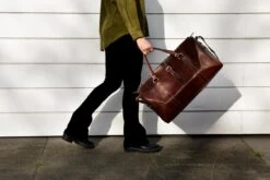 Leren Weekendtas Bruin - Reistas - Weekender - Duffle Bag - Studs & Stones -Bagageopslag 1200x800 73