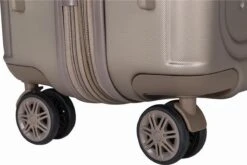 Decent Handbagage Koffer / Trolley / Reiskoffer - 42 Cm - 24 Liter - ABS - Maxi Air - Champagne -Bagageopslag 1200x802 1