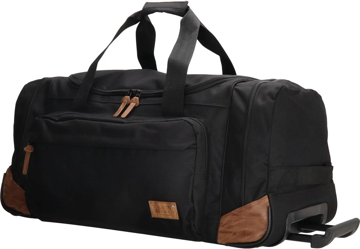 Enrico Benetti Santiago 46196 Reistas / Sporttas Met Wielen - Zwart 6 Enrico Benetti Santiago 46196 Reistas / Sporttas Met Wielen - Zwart - Afbeelding 6