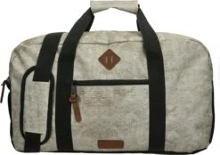 Enrico Benetti Londen 46148 Sporttas / Reistas - Krokodil Grijs Print