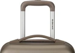 Decent Handbagage Koffer / Trolley / Reiskoffer - 42 Cm - 24 Liter - ABS - Maxi Air - Champagne -Bagageopslag 1200x854