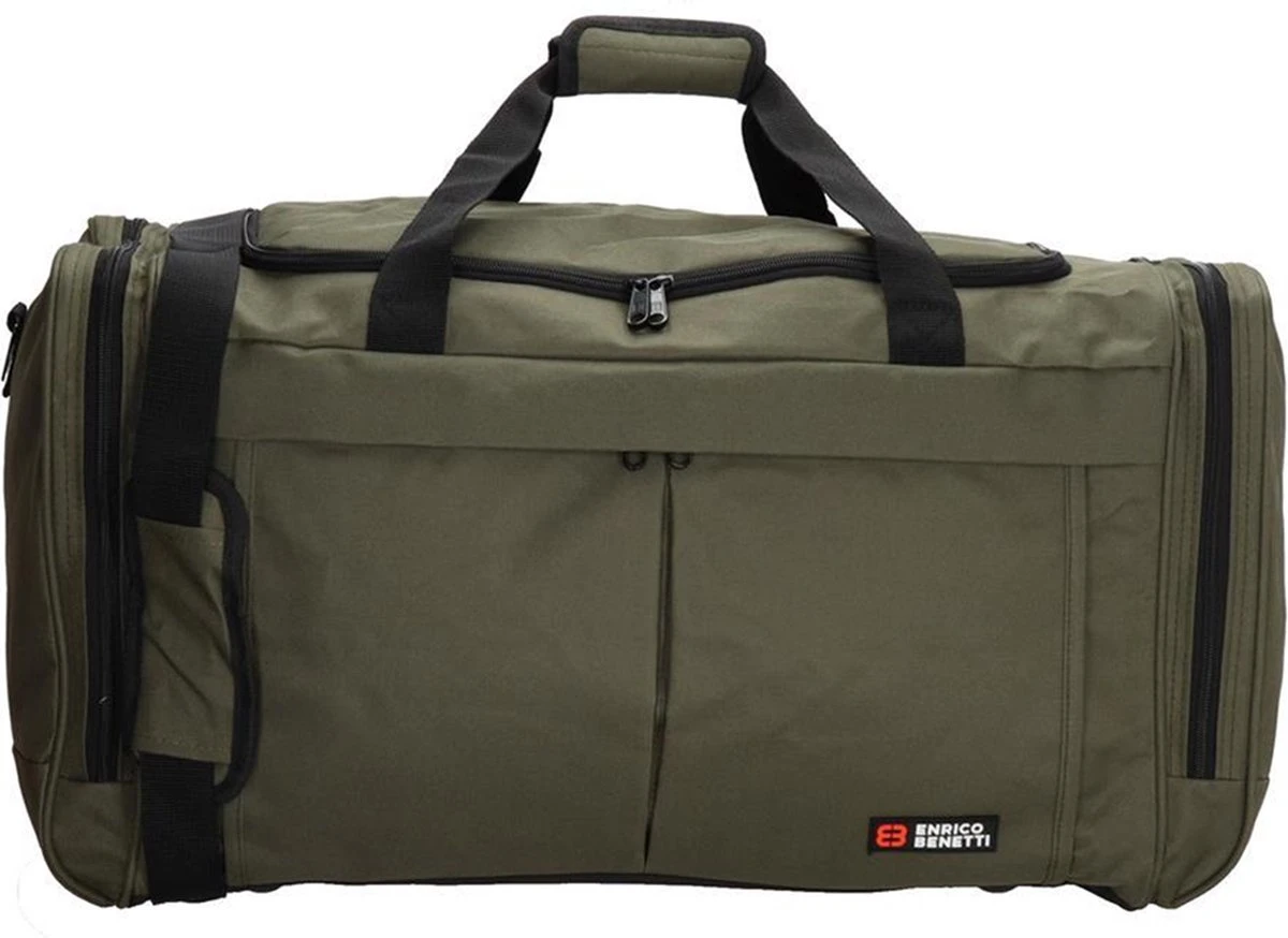 Enrico Benetti Amsterdam 35319 Reistas/sporttas M - Olijf Groen 12 Enrico Benetti Amsterdam 35319 Reistas/sporttas M - Olijf Groen - Afbeelding 12