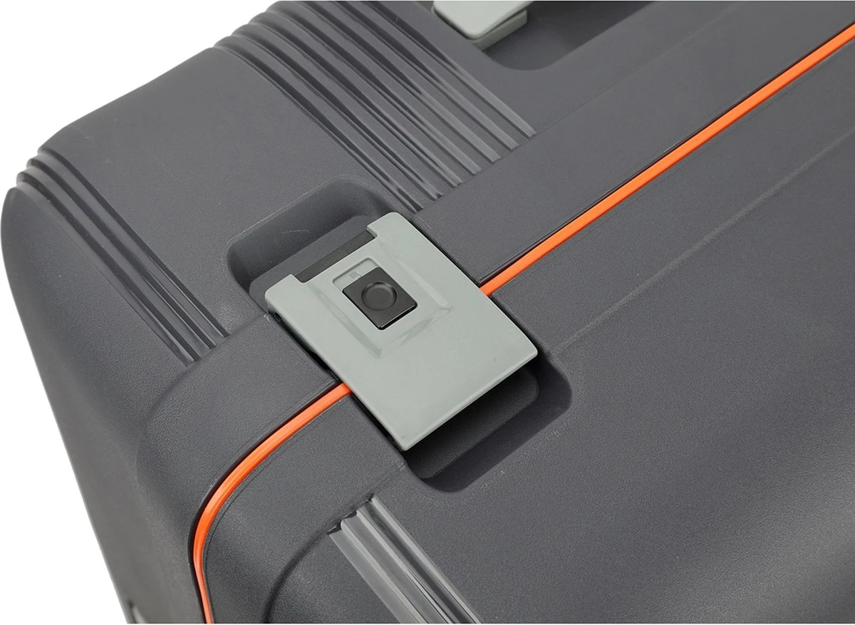 Decent Koffer / Trolley / Reiskoffer - 77 X 54.5 X 31.5 Cm - 116 Liter - Polypropyleen - Maat XL - On-Tour - Grijs 18 Decent Koffer / Trolley / Reiskoffer - 77 X 54.5 X 31.5 Cm - 116 Liter - Polypropyleen - Maat XL - On-Tour - Grijs - Afbeelding 18