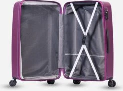 ©TROLLEYZ - Ibiza No.3 - Reiskoffer 69cm Met TSA Slot - Dubbele Wielen - 360° Spinners - 100% ABS - Reiskoffer In Dazzling Purple 12 ©TROLLEYZ - Ibiza No.3 - Reiskoffer 69cm Met TSA Slot - Dubbele Wielen - 360° Spinners - 100% ABS - Reiskoffer In Dazzling Purple -Bagageopslag 1200x885