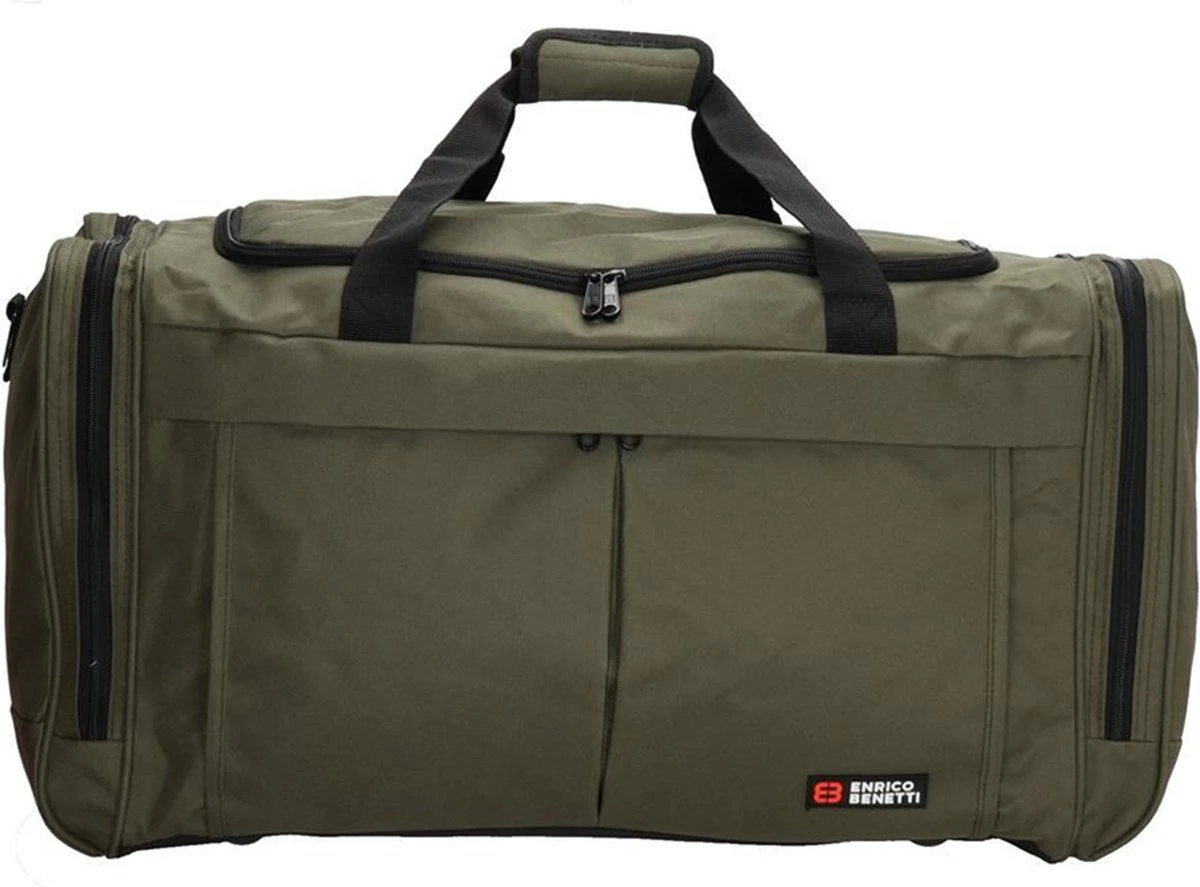 Enrico Benetti Amsterdam 35319 Reistas/sporttas M - Olijf Groen 8 Enrico Benetti Amsterdam 35319 Reistas/sporttas M - Olijf Groen - Afbeelding 8