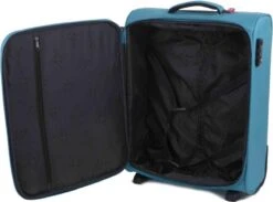 Travelite Cabin 2 Wheel Trolley Turquoise -Bagageopslag 1200x891