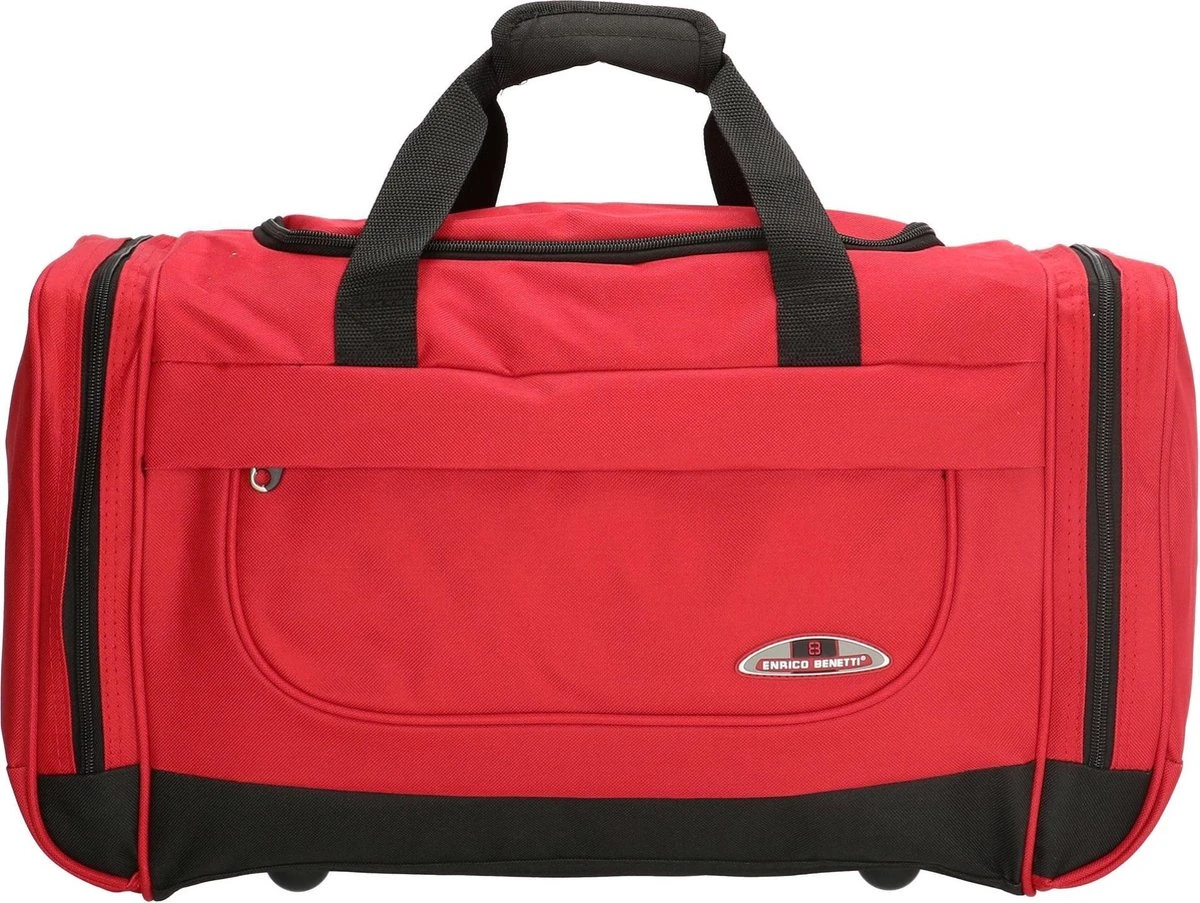 Enrico Benetti Orlando 35300 S Reistas / Sporttas 41 Liter - Rood 1 Enrico Benetti Orlando 35300 S Reistas / Sporttas 41 Liter - Rood