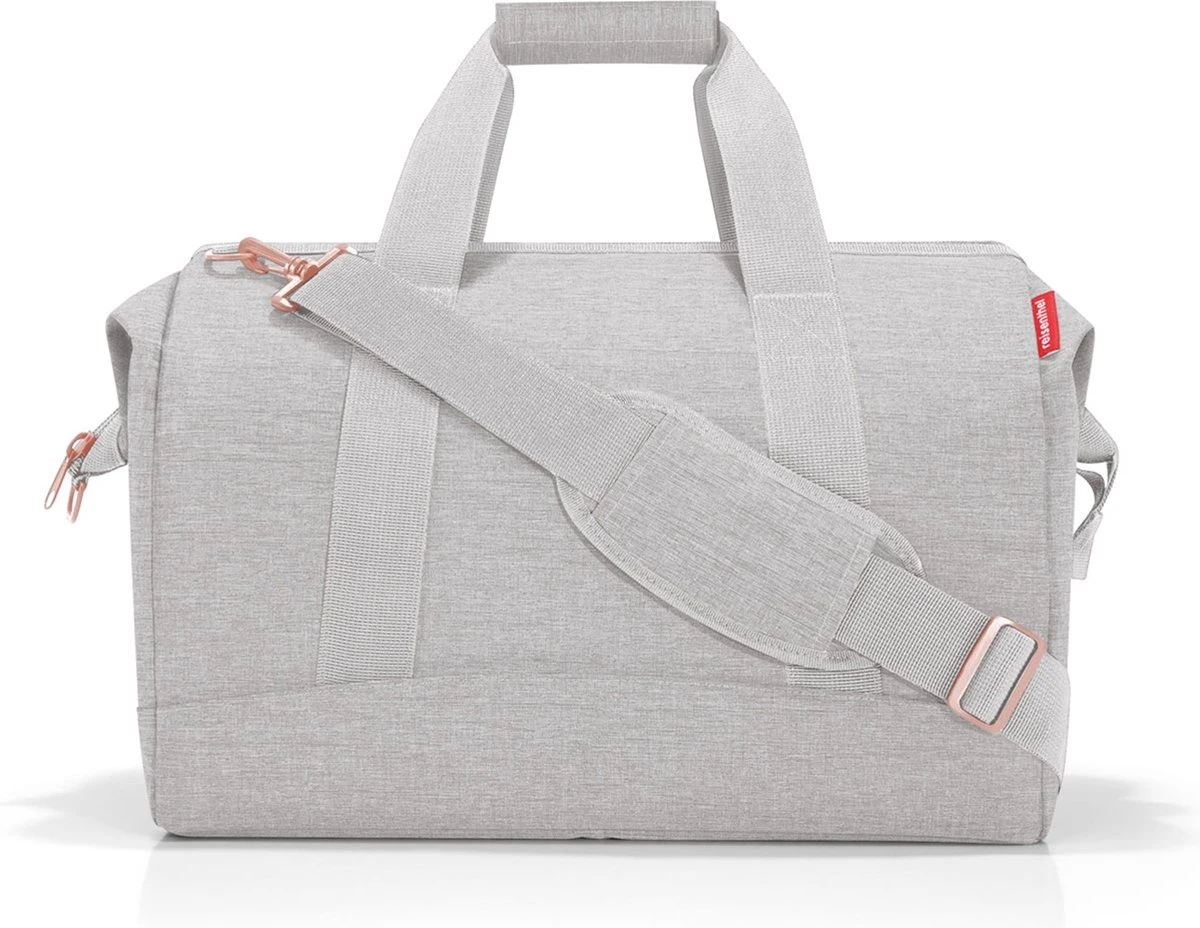 Reisenthel Allrounder L Reistas Sporttas - 30L - Twist Sky Rose Grijs 3 Reisenthel Allrounder L Reistas Sporttas - 30L - Twist Sky Rose Grijs - Afbeelding 3