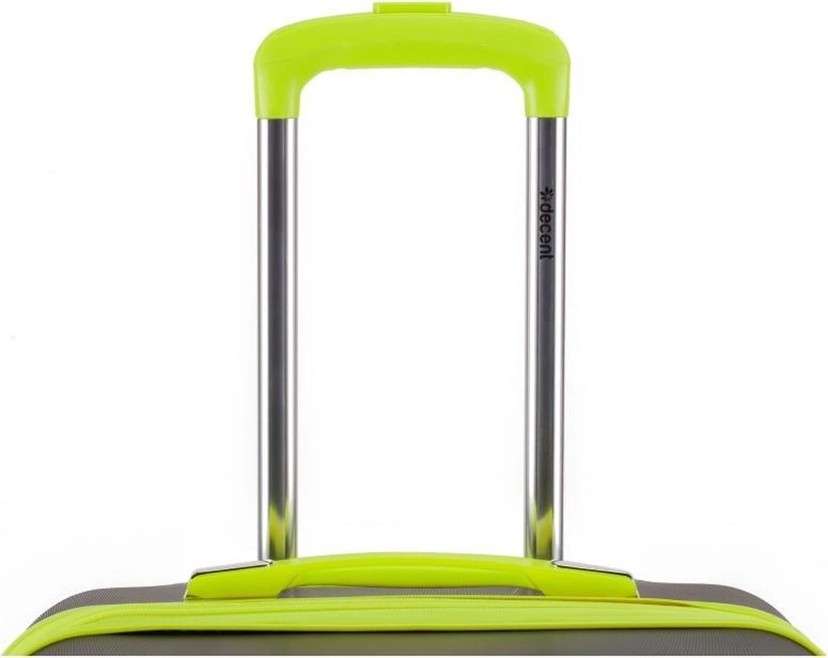 Decent Lumi Fix Handbagage Koffer - 55 Cm - Black/Lemon 7 Decent Lumi Fix Handbagage Koffer - 55 Cm - Black/Lemon - Afbeelding 7