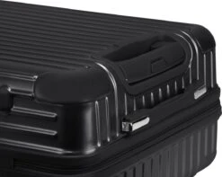 Royal Swiss - Reis Koffer - 56cm - Cijferslot- Lichtgewicht Koffer - 4 Wielen- Zwart -Bagageopslag 1200x955 3