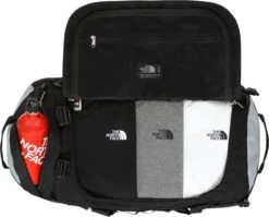 The North Face Gilman Duffel Reistas 71 Liter - Black/Mid Grey -Bagageopslag 1200x969 1