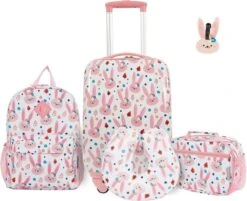 Travelers Club - Kinderkoffer Set - BUNNY -Bagageopslag 1200x975