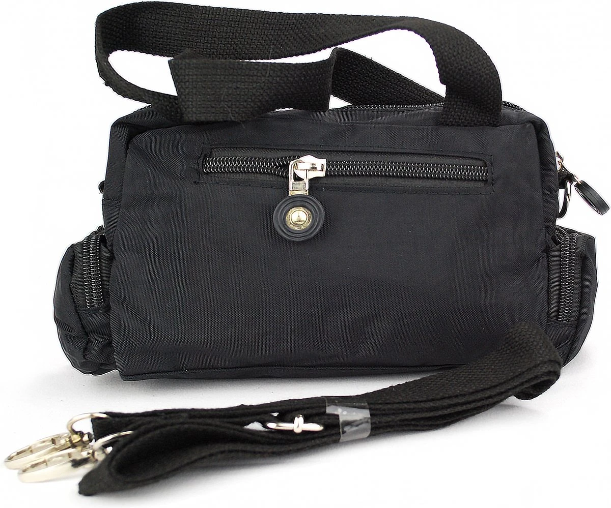 Starbag Reistas Crinkle-nylon Unisex Zwart - (014-6) - Kleine Tas - 3 Starbag Reistas Crinkle-nylon Unisex Zwart - (014-6) - Kleine Tas - - Afbeelding 3