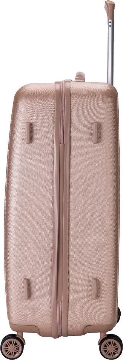 Decent Tranporto-One Reiskoffer 66 Cm - Zalmroze 2 Decent Tranporto-One Reiskoffer 66 Cm - Zalmroze - Afbeelding 2