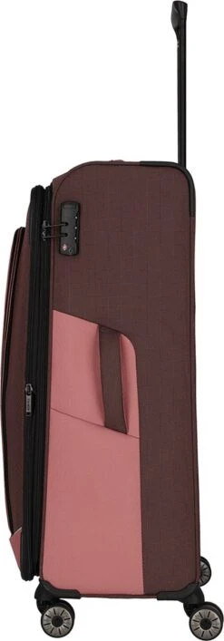 Travelite Zachte Koffer / Trolley / Reiskoffer - Viia - 77 Cm (XL) - Roze -Bagageopslag 419x1200 2