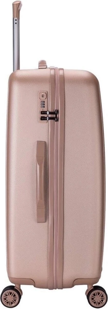 Decent Tranporto-One Handbagage Koffer 55 Cm - Zalmroze 4 Decent Tranporto-One Handbagage Koffer 55 Cm - Zalmroze - Afbeelding 4