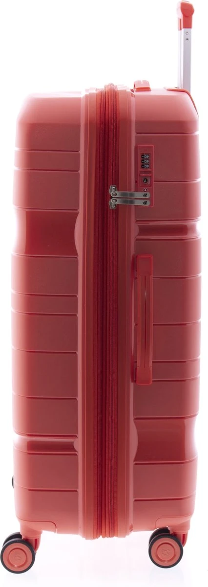 Gladiator Boxing Middelgrote Koffer Expandable 67 Cm 70/80 Liter TSA Slot - Koraalrood 9 Gladiator Boxing Middelgrote Koffer Expandable 67 Cm 70/80 Liter TSA Slot - Koraalrood - Afbeelding 9