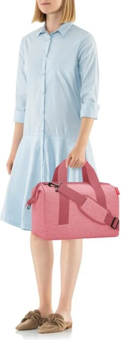 Reisenthel Allrounder M Reistas Sporttas - 18L - Twist Berry Roze -Bagageopslag 429x1200 5