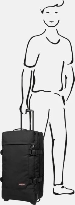 Eastpak TRANVERZ M Reiskoffer (67 X 35.5 X 30 Cm) - Black -Bagageopslag 443x1200 1