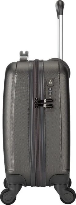 Decent Handbagage Koffer / Trolley / Reiskoffer - 42 Cm - 24 Liter - ABS - Maxi Air - Grijs 28 Decent Handbagage Koffer / Trolley / Reiskoffer - 42 Cm - 24 Liter - ABS - Maxi Air - Grijs -Bagageopslag 448x1200 1