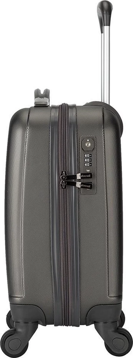 Decent Handbagage Koffer / Trolley / Reiskoffer - 42 Cm - 24 Liter - ABS - Maxi Air - Grijs 9 Decent Handbagage Koffer / Trolley / Reiskoffer - 42 Cm - 24 Liter - ABS - Maxi Air - Grijs - Afbeelding 9