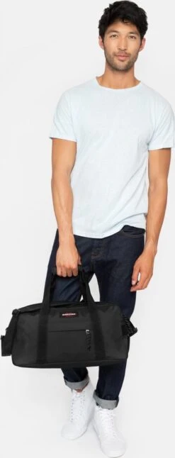 Eastpak COMPACT + Reistas, 23 Liter - Black -Bagageopslag 459x1200 5