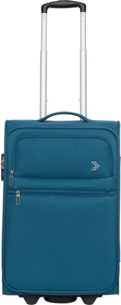 Travelbags Handbagage Zachte Koffer / Trolley / Reiskoffer - The Base - 55 Cm - Groen -Bagageopslag 478x1200 2